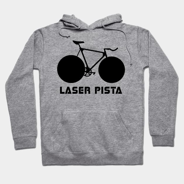 Cinelli Laser Pista Bicycle Hoodie by nutandboltdesign